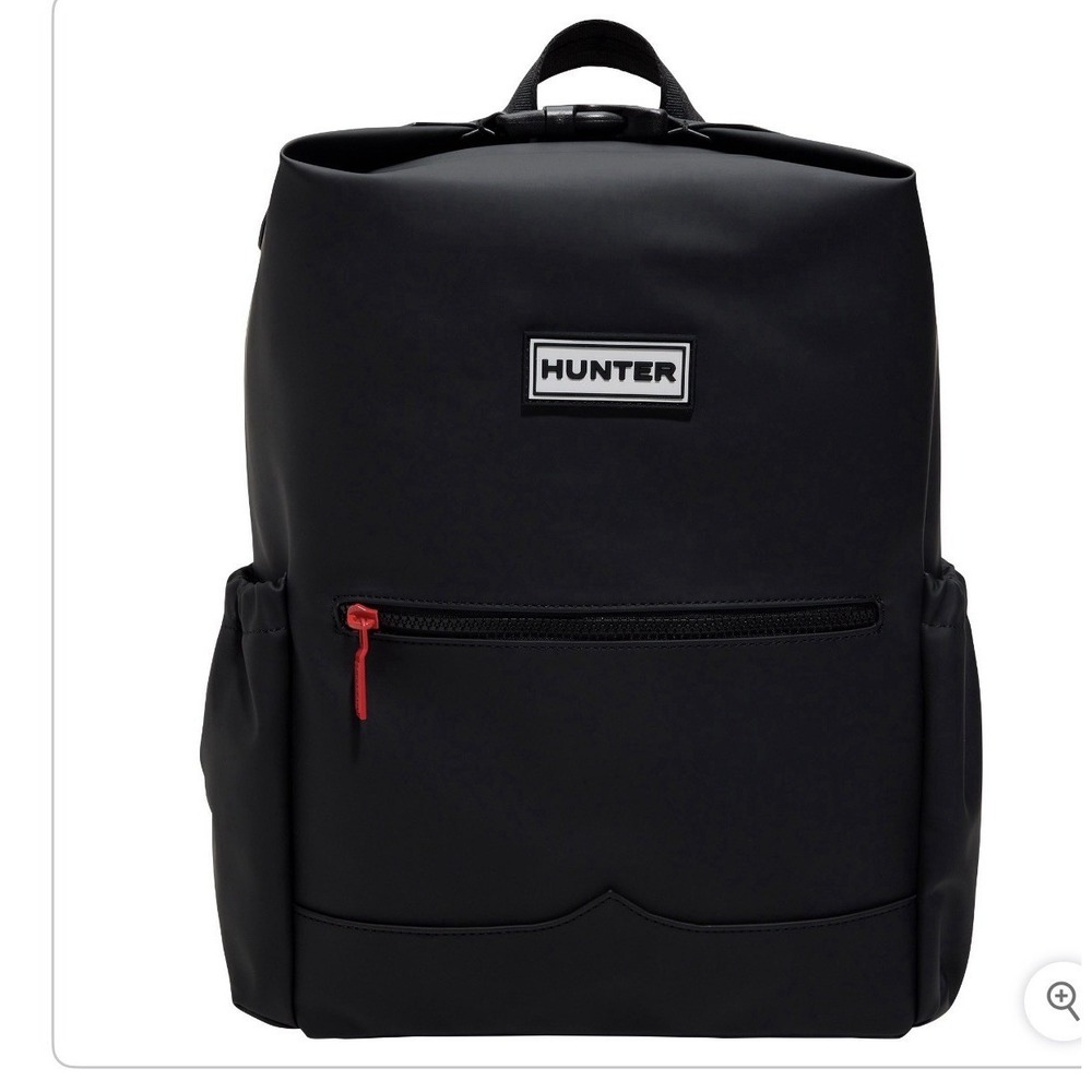 Hunter Original Backpack 16L Black Nylon Water Resistant Fits 15" Laptop